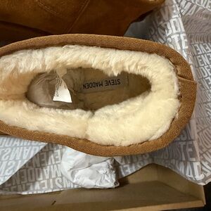 Steve Madden Brown Boots with Plush Lining